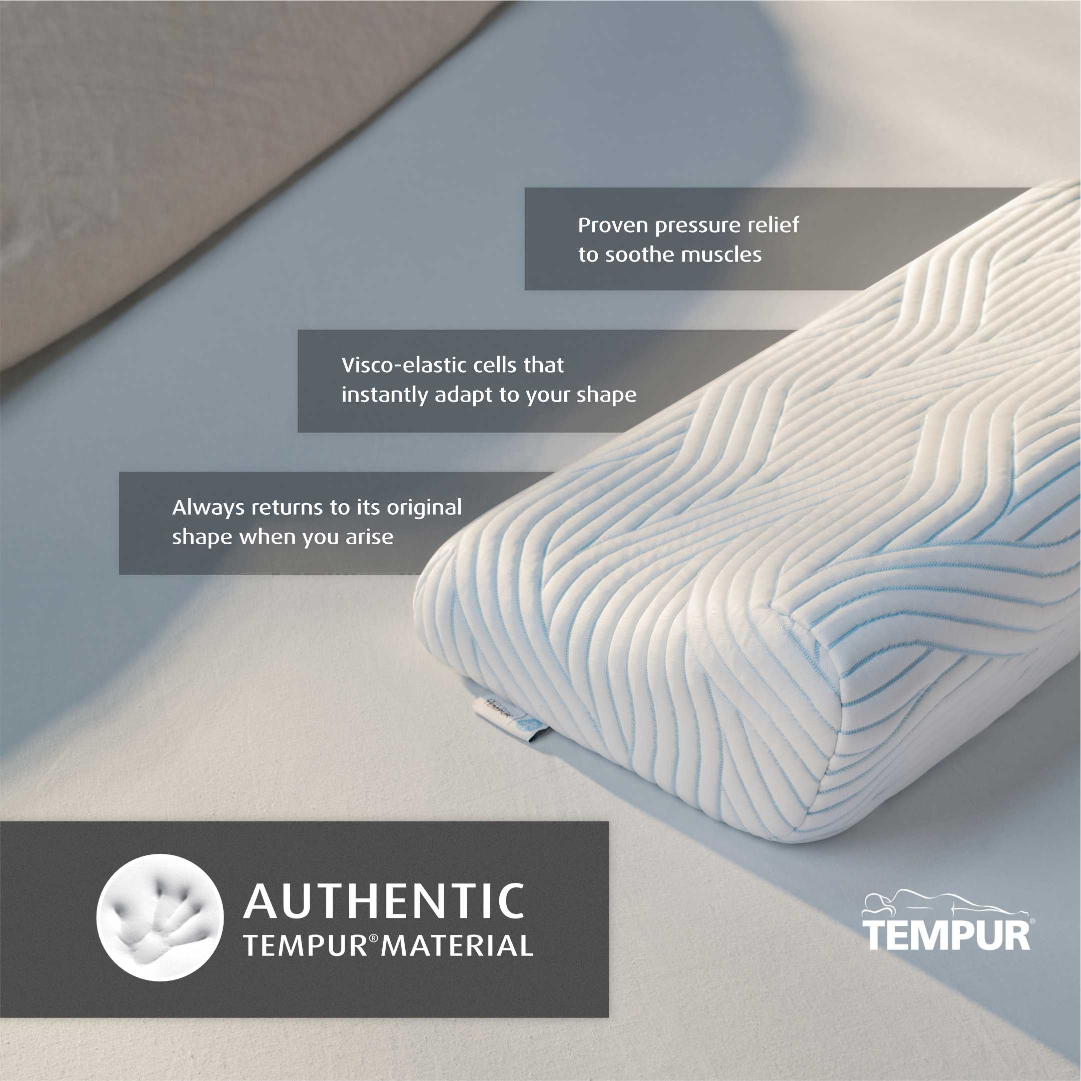 ErgoPlus Pillow with SmartCool Technology™️