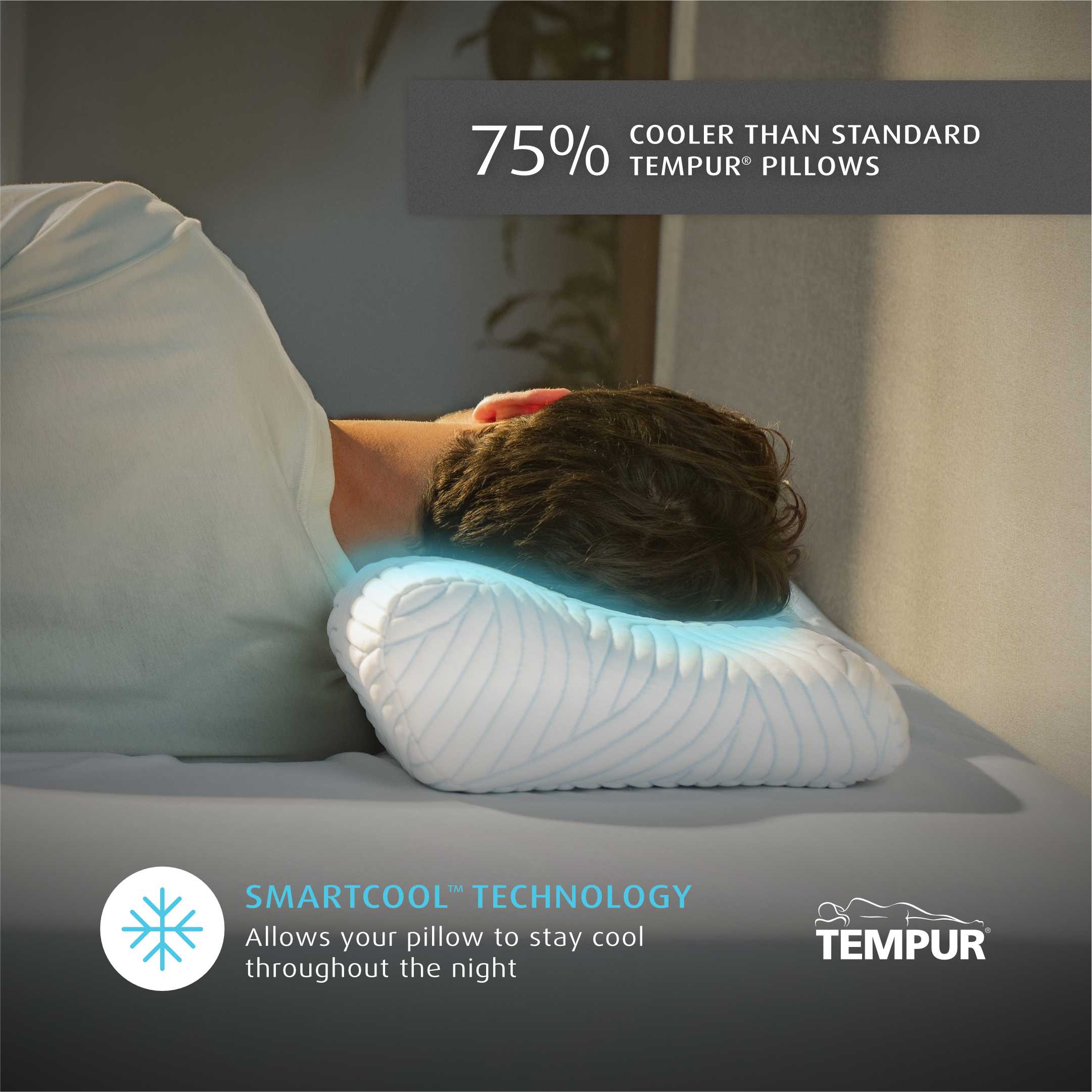 ErgoPlus Pillow with SmartCool Technology™️