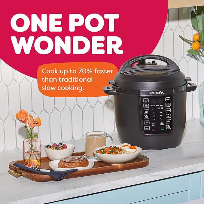 Instant Pot RIO 7-in-1 Multi-Functional Smart Cooker (6 QT/5.7 L